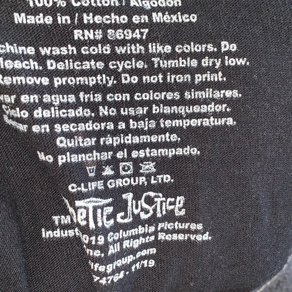 Ladies Poetic Justice t shirt medium - Picture 6 of 6